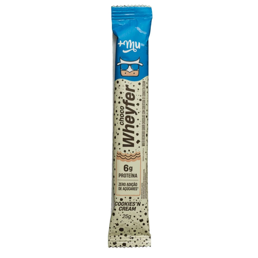 BARRA CHOCOWHEYFER COOKIES MAISMU 25G