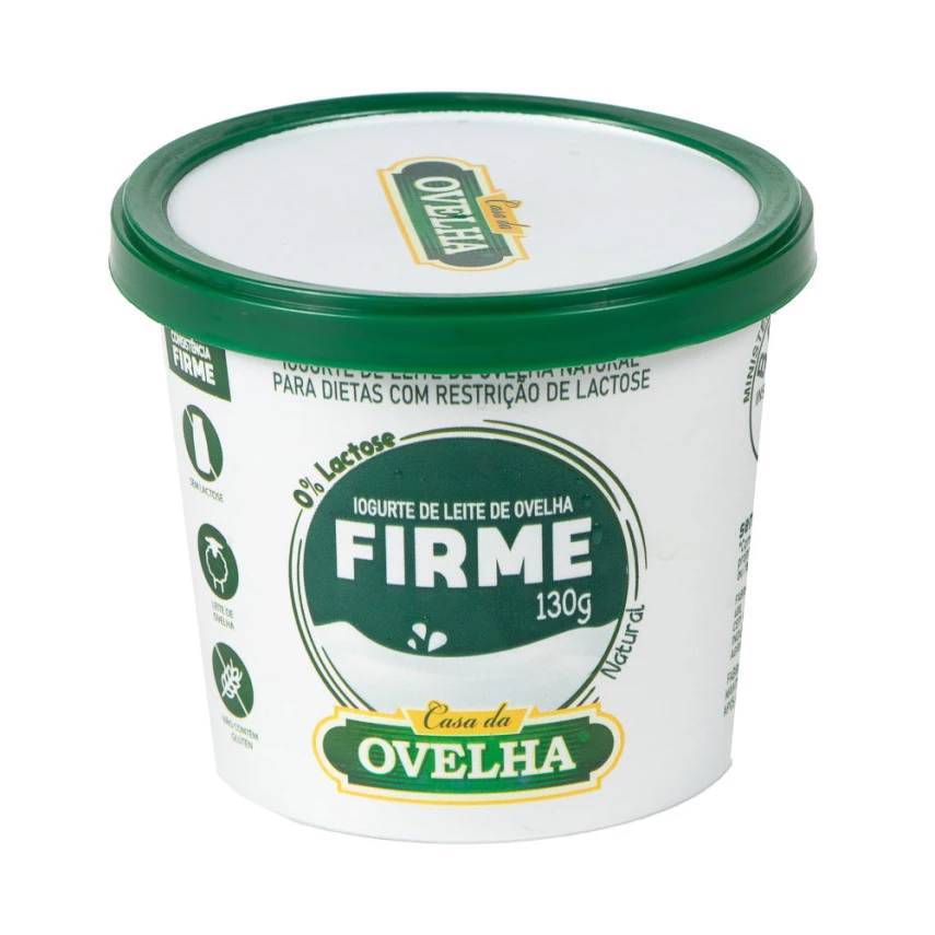 Iogurte de Leite de Ovelha firme Sem Lactose CASA DA OVELHA 130g 