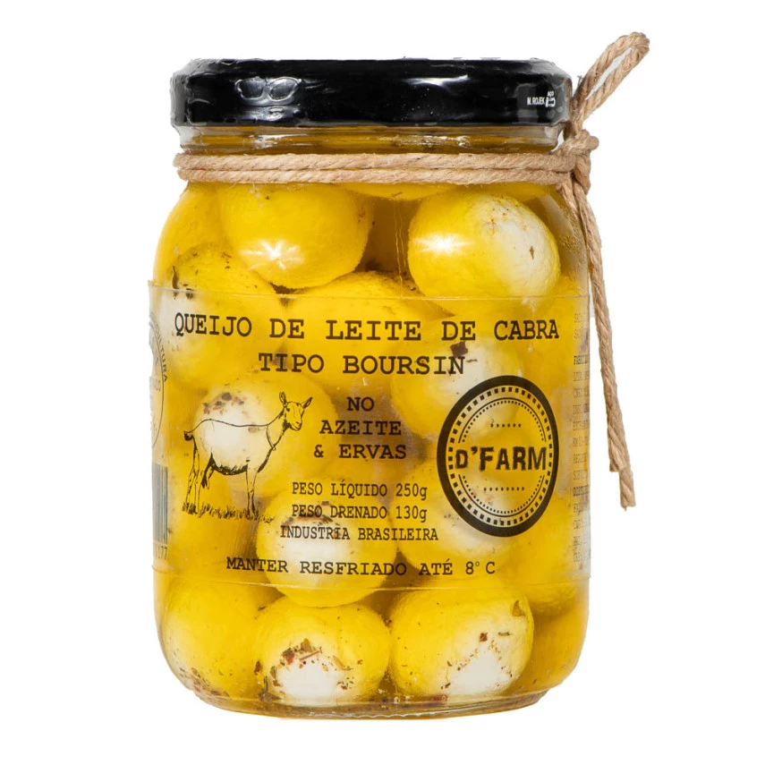 QJ CABRA BOURSAN BOLINHA  AZ ERVAS DFARM 250G