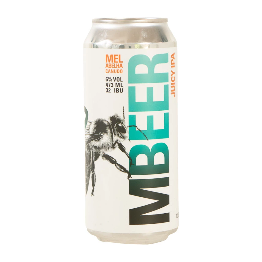 Cerveja Nº8 Juicy Ipa Canudo MBEER 473ml