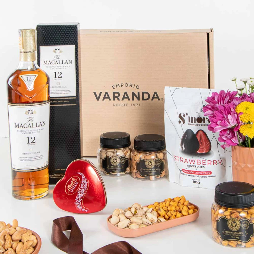 Caixa Presente Macallan 12 Anos