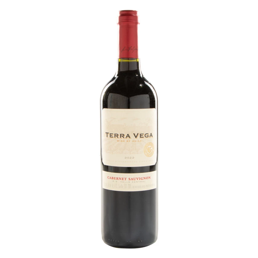 Vinho chileno tinto cabernet sauvignon TERRA VEGA 750ml