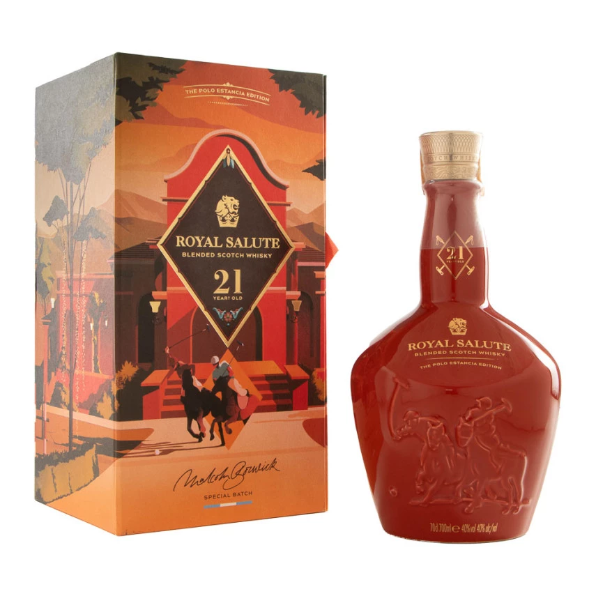 Whisky 21 Anos The Polo Estancia Edition ROYAL SALUTE 700ml 