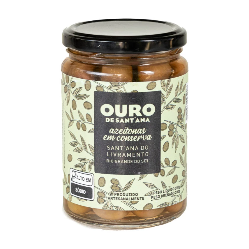 Azeitona com Caroço OURO DE SANT'ANA 200g