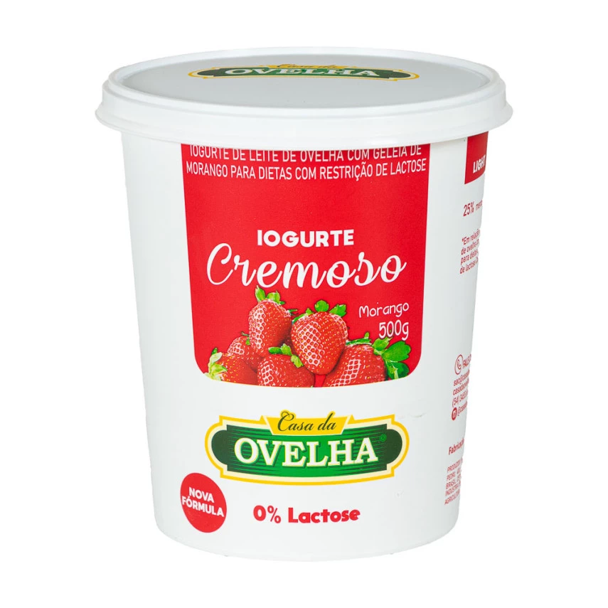 Iogurte firme de Morango CASA DA OVELHA 500g