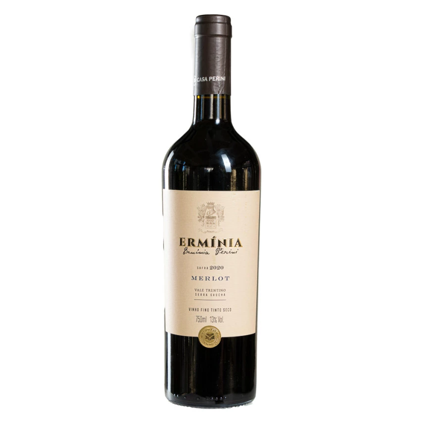 Vinho Brasileiro Tinto Merlot ERMINIA PERINI 750ml