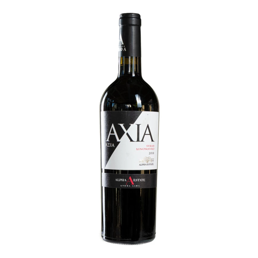 Vinho grego tinto axia syrah xinomavro 2018 ALPHA ESTATE 750ml