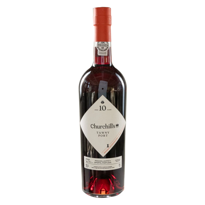 Vinho Tinto Português Porto Tawny 10 Anos CHURCHILL'S 750ml