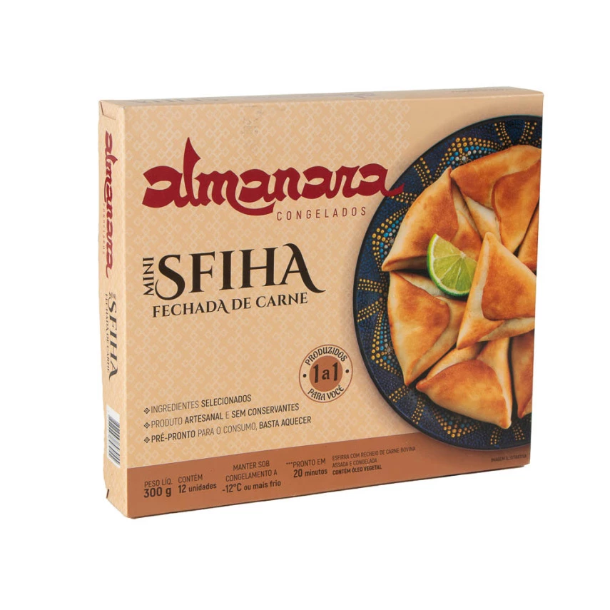 Esfirra Carne Fechada ALMANARA 12un