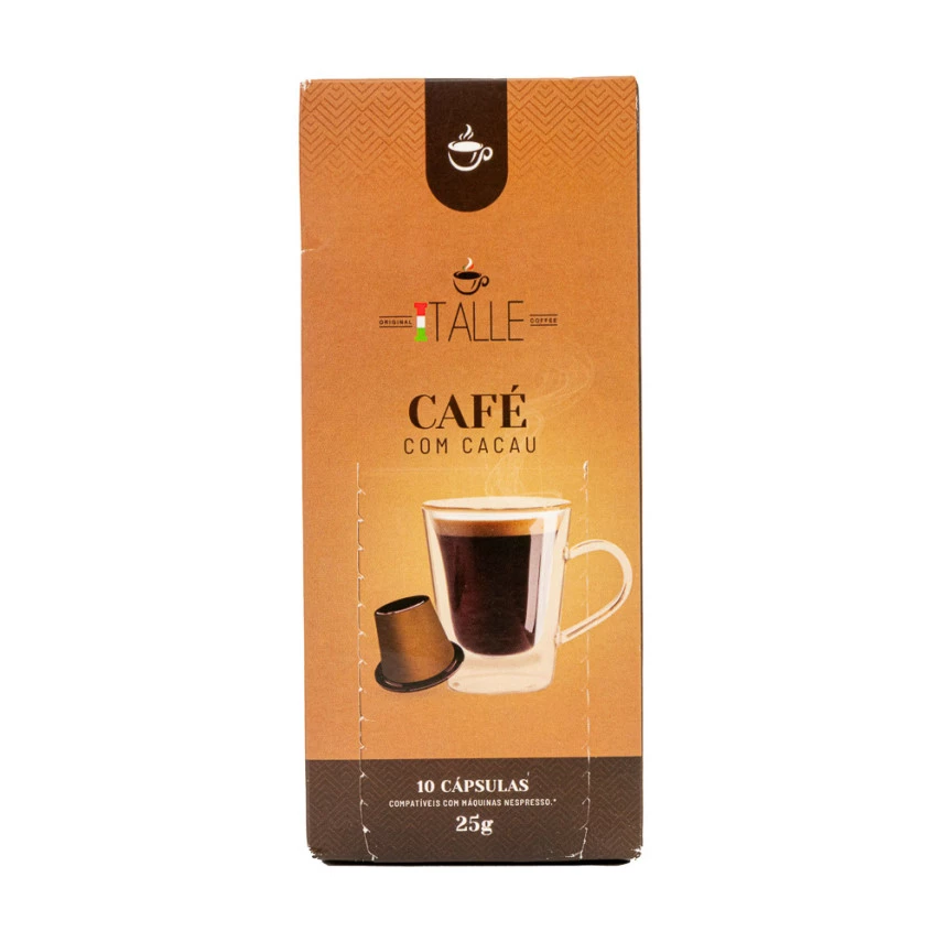 Café com Cacau 10 Cápsulas ITALLE 25g