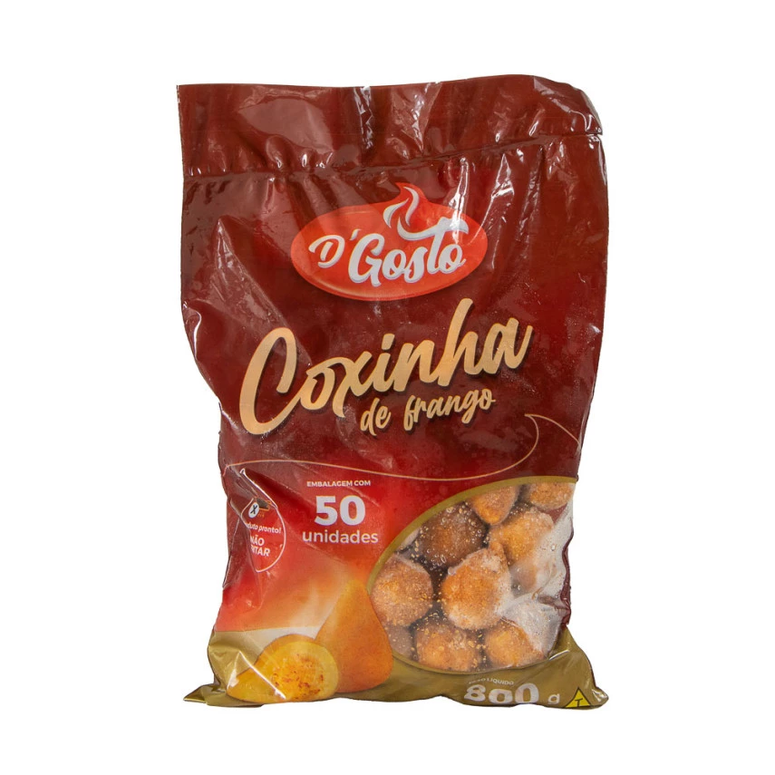 Coxinha de Frango D' GOSTO 800g