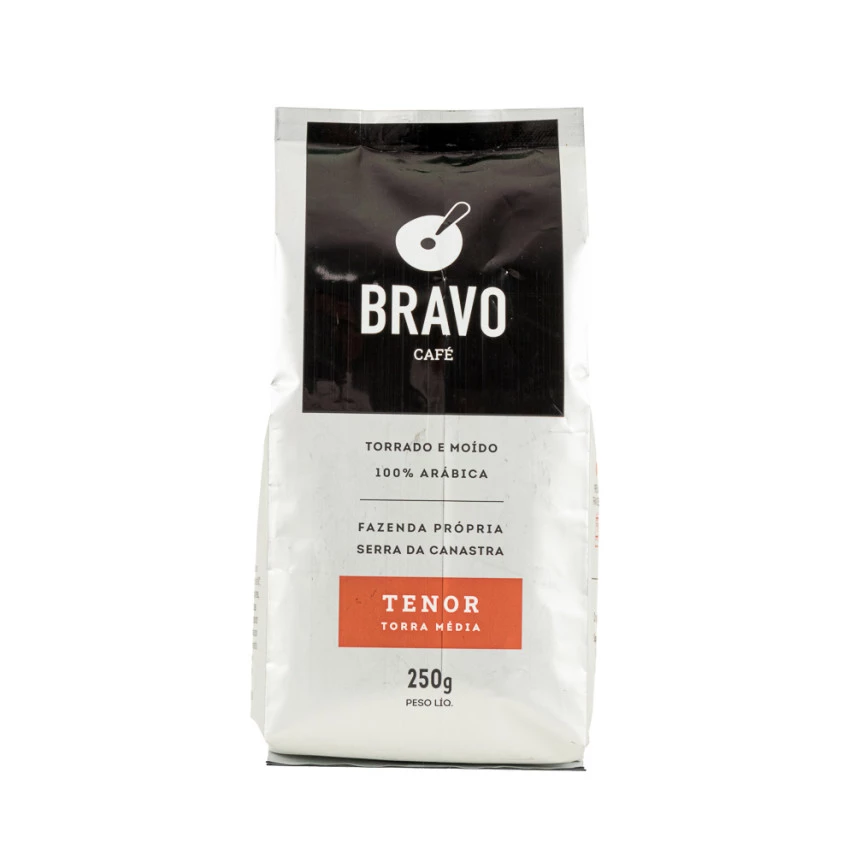 Café Torrado e Moído Tenor BRAVO CAFÉ 250g
