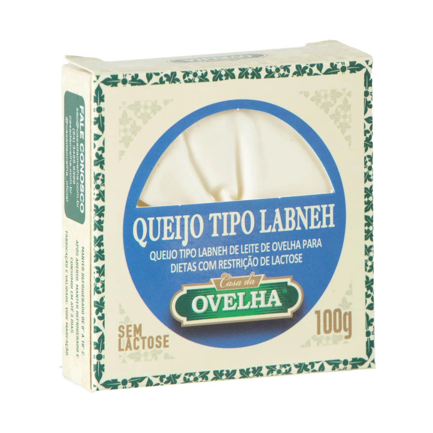 QJ OVELHA TIPO LABNEH CASA DA OVELHA 100G