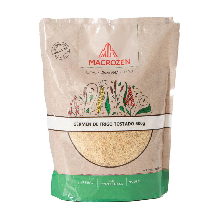 Germen de Trigo tostado MACROZEN 500G