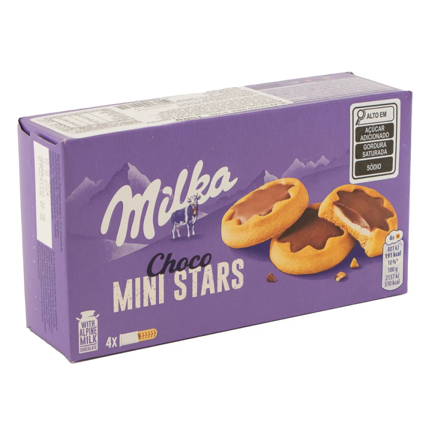 Biscoito Choco Minis MILKA 150g