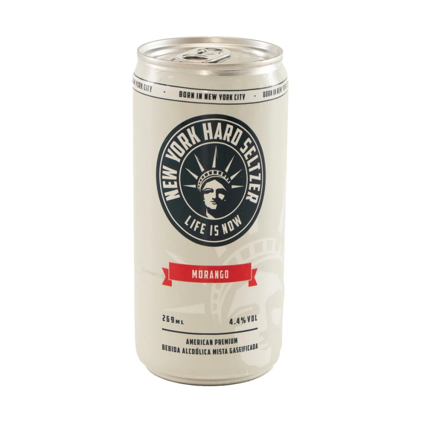 Bebida Mista de Morango NEW YORK HARD SELTZER 269ml