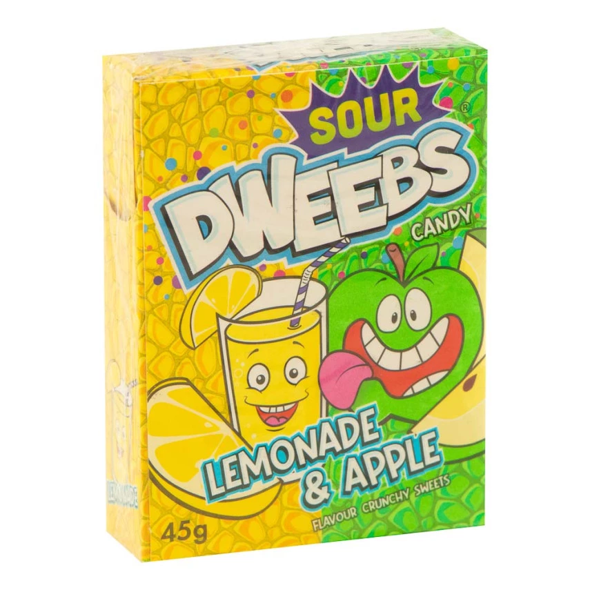 Bala de Limonada e Maçã Sour DWEEBS CANDY 45g