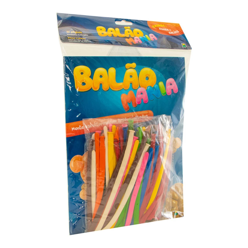 Kit Livro com balões BALÃO MANIA