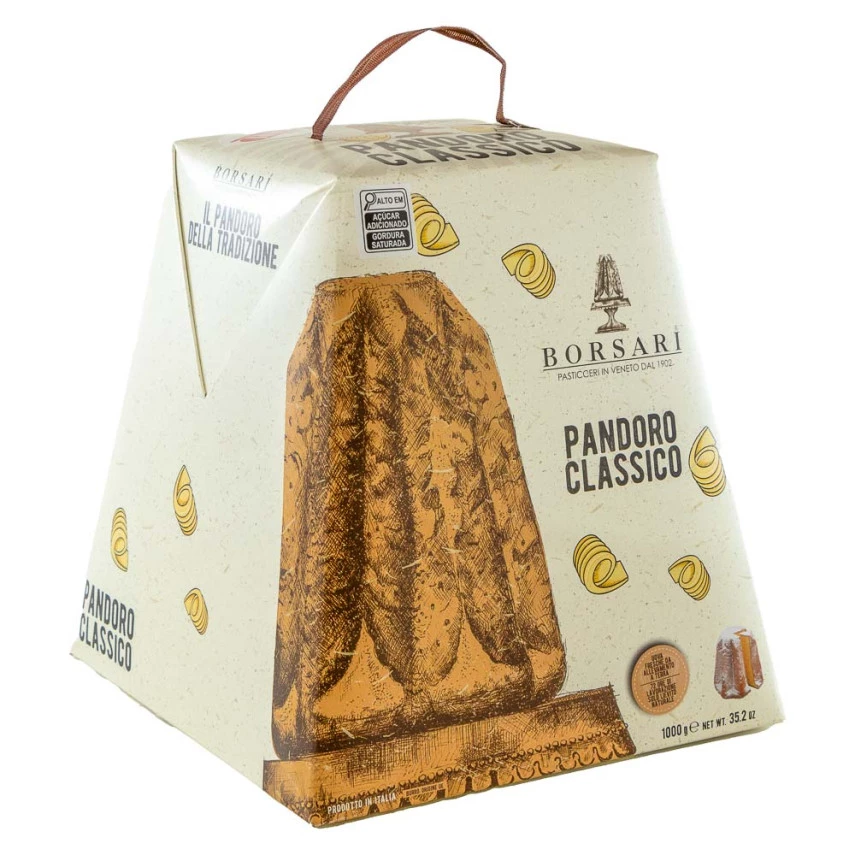 Pandoro Clássico BORSARI 1kg