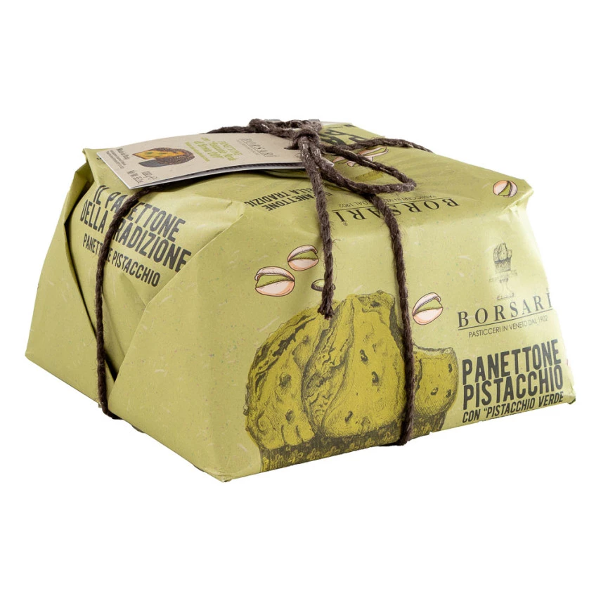 Panettone com Creme de Pistache BORSARI 1kg