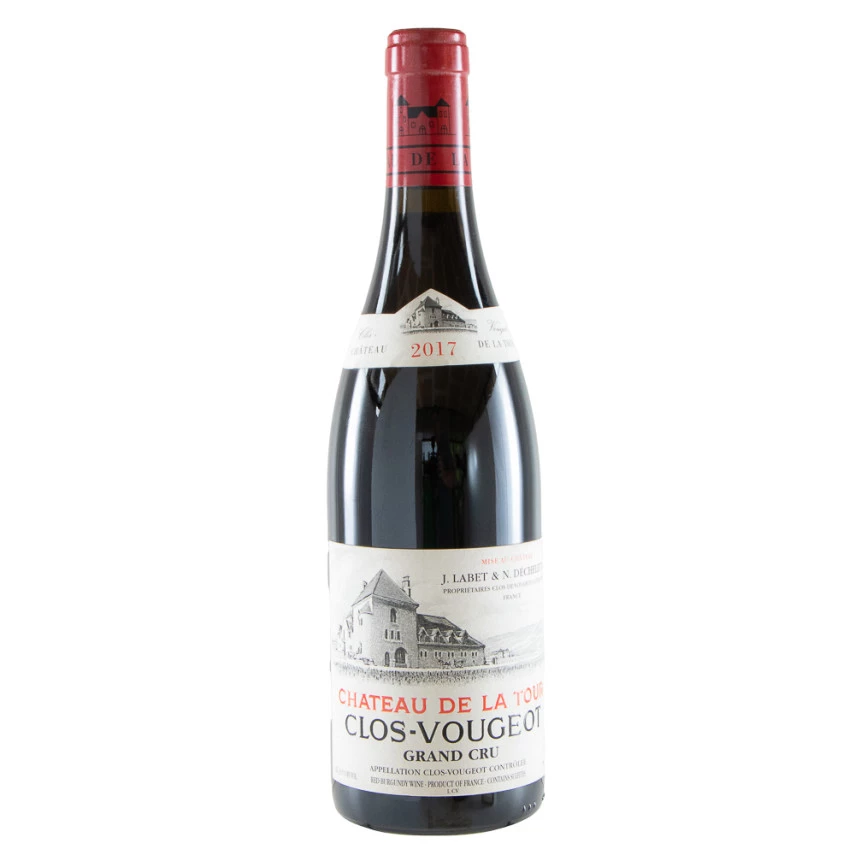 Vinho Francês Tinto Clos Vougeot Grand Cru 2017 CHÂTEAU DE LA TOUR 750ml