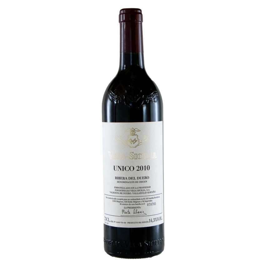 Vinho Espanhol Tinto Único 2010 VEGA SICÍLIA 750ml
