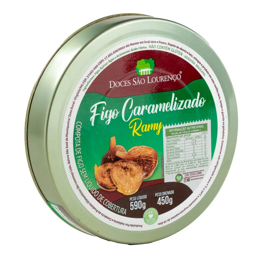 Figo Caramelizado Ramy DOCES SÃO LOURENÇO 450g
