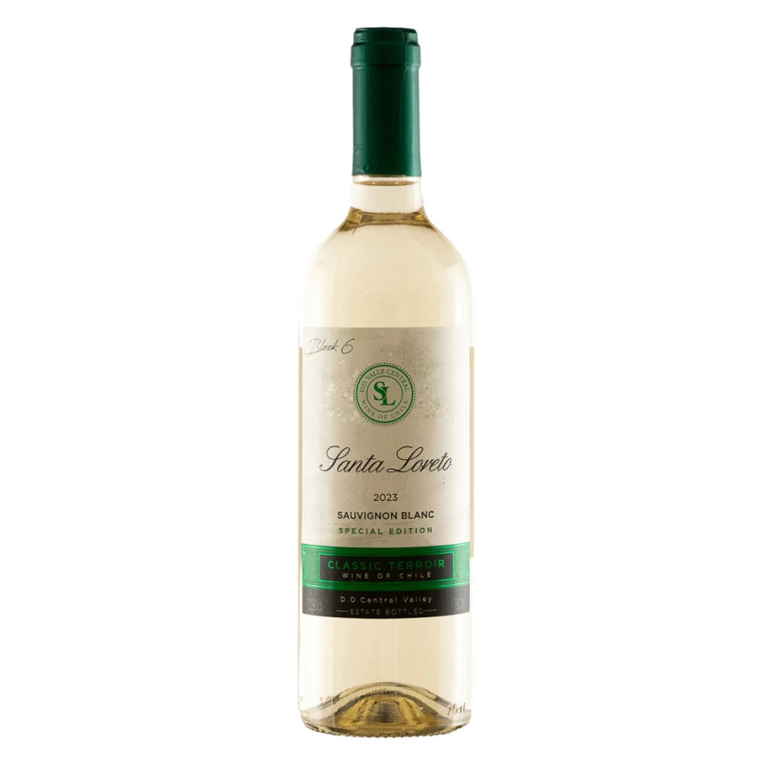 Vinho Chileno Sauvignon Blanc SANTA LORETO 750ml