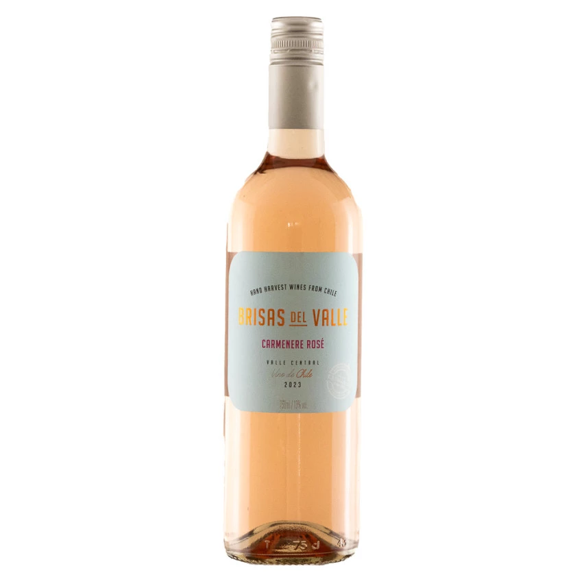 Vinho Chileno Carménère Rosé BRISAS DEL VALLE 750ml