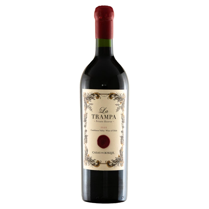Vinho Chileno Tinto Syrah Casa Del Bosque LA TRAMPA 750ml