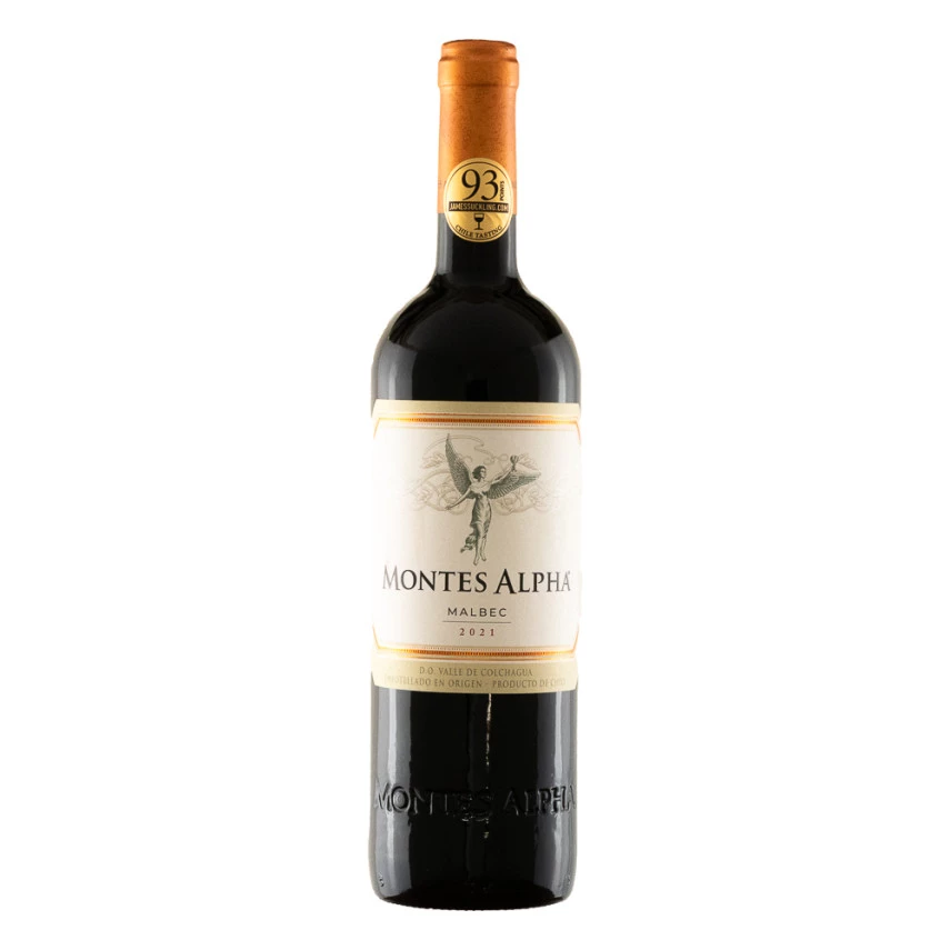 Vinho Chileno Tinto MONTES ALPHA 750ml