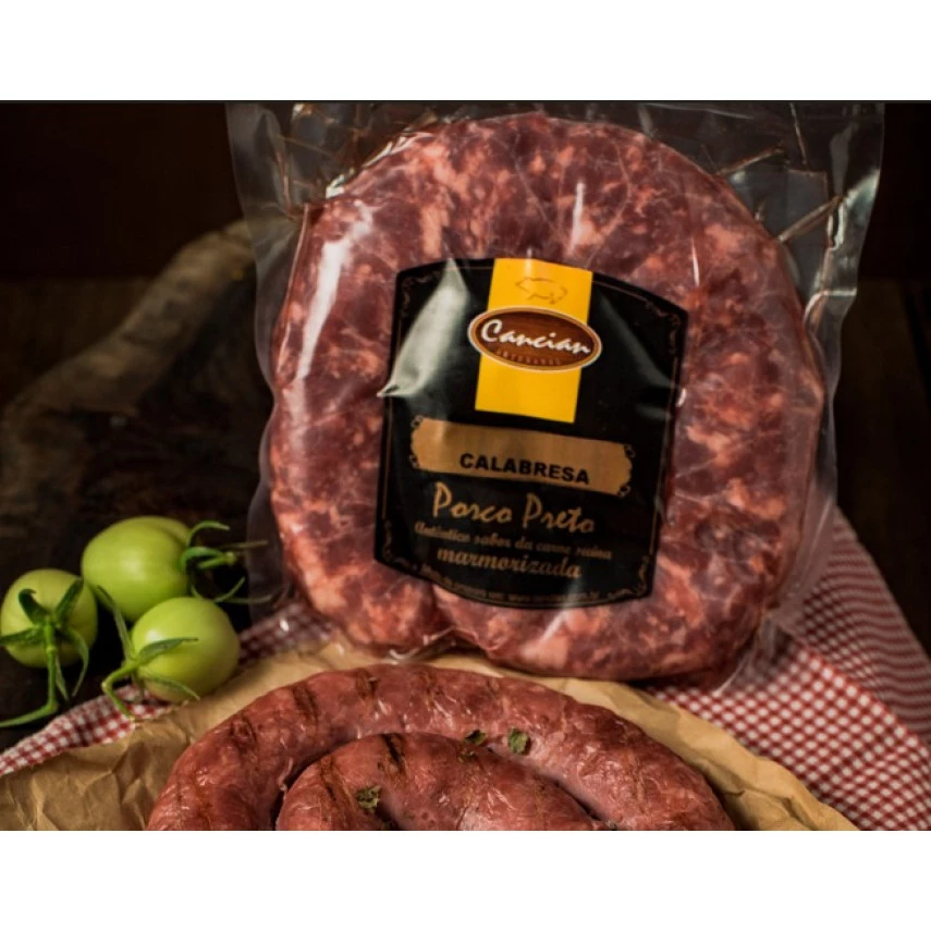 Linguiça Calabresa Porco Preto CASA CARBONE kg