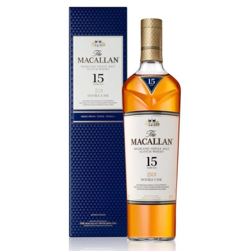 WHISKY 15A THE MACALLAN DOUBLE CASK 700ML