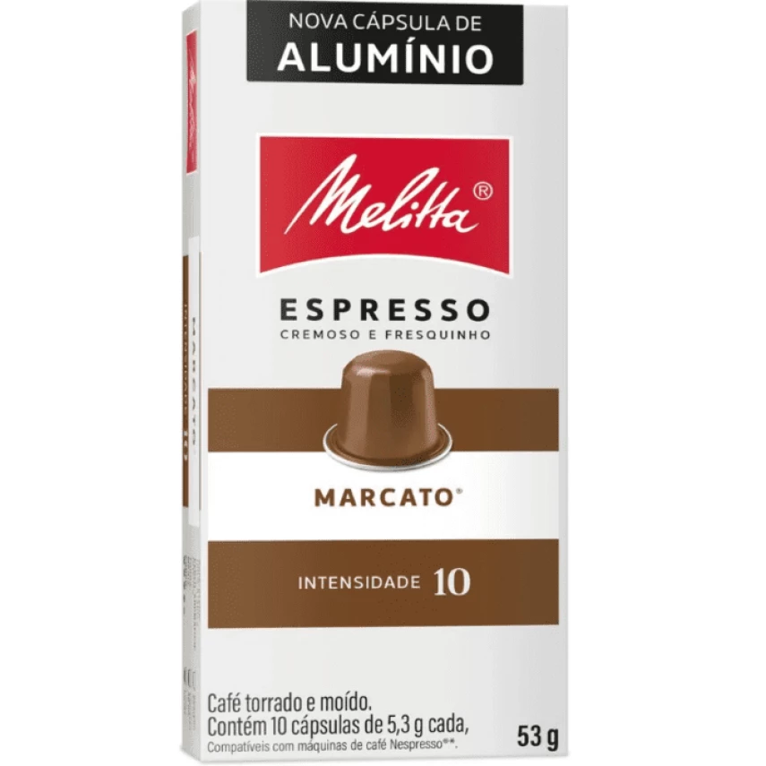 CAFE MELITTA ALUM  MARCATO INT. 10 CAPS