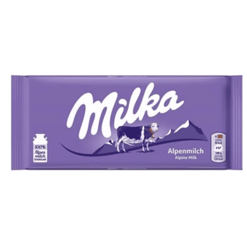 Chocolate ao Leite Tradicional MILKA 100g