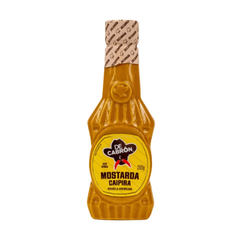 Mostarda Original Caipira DECABRÓN 200g 