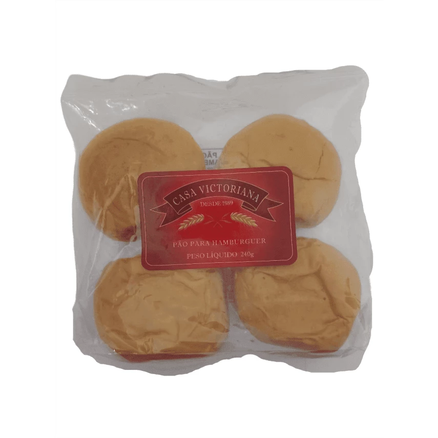 PAO HAMB CASA VICTORIANA 200G