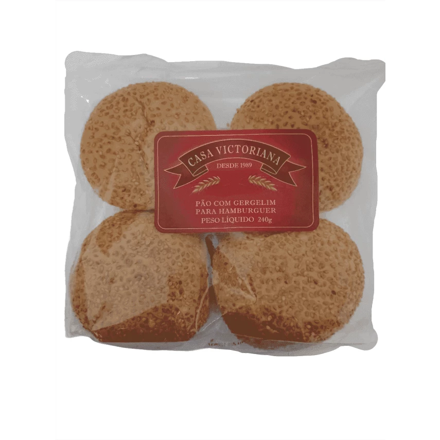 PAO HAMB CASA VICTORIANA GERG 240G