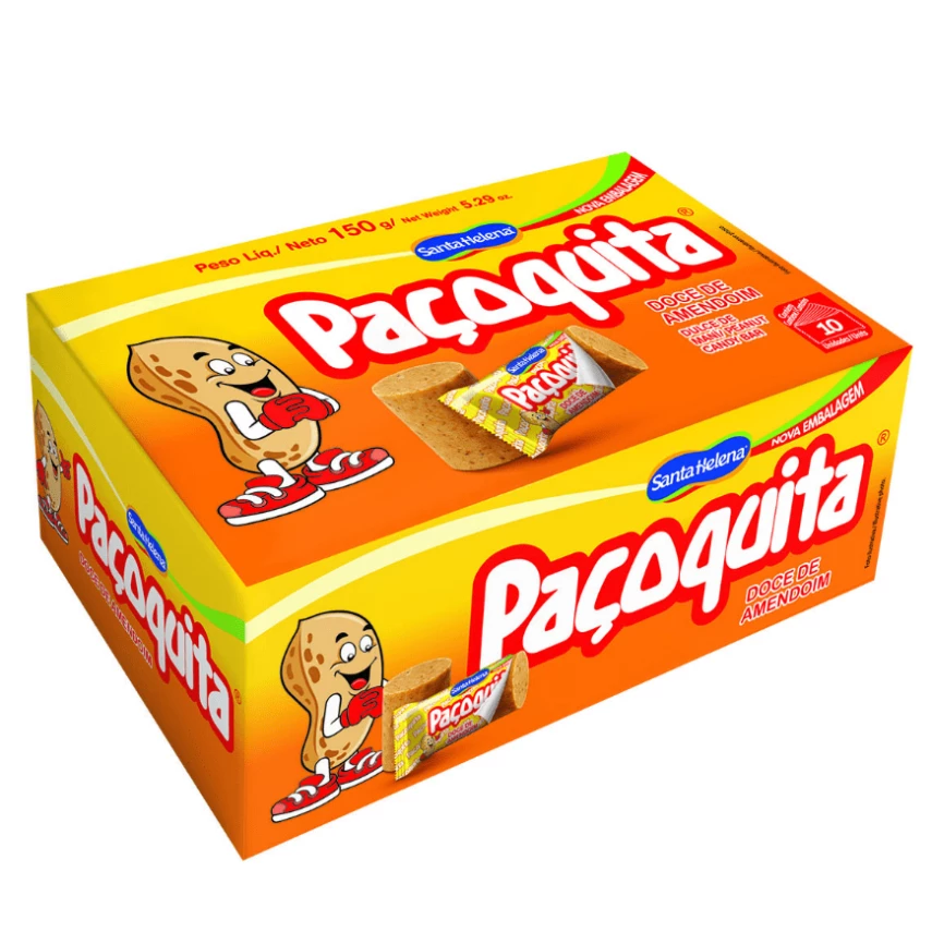Paçoquita Rolha Original SANTA HELENA 150g