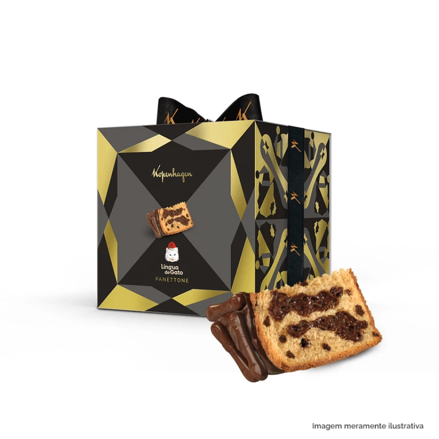 Panettone Lingua de Gato KOPENHAGEN 834kg