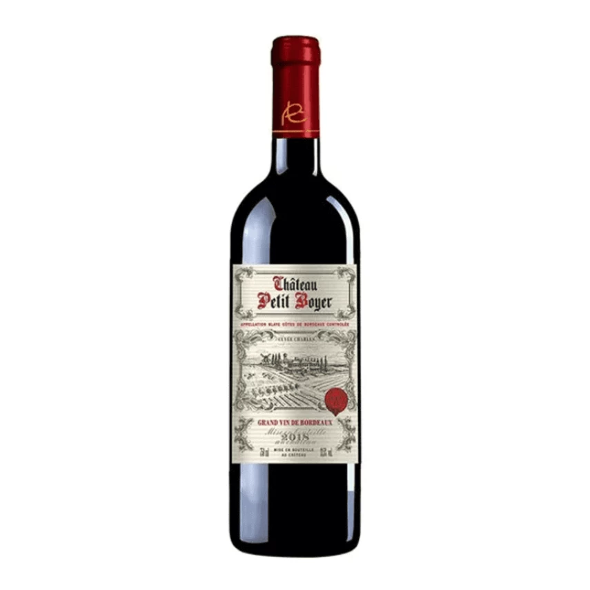 Vinho Tinto Francês CHATEAU PETIT BOYER BORDEAUX 750ml