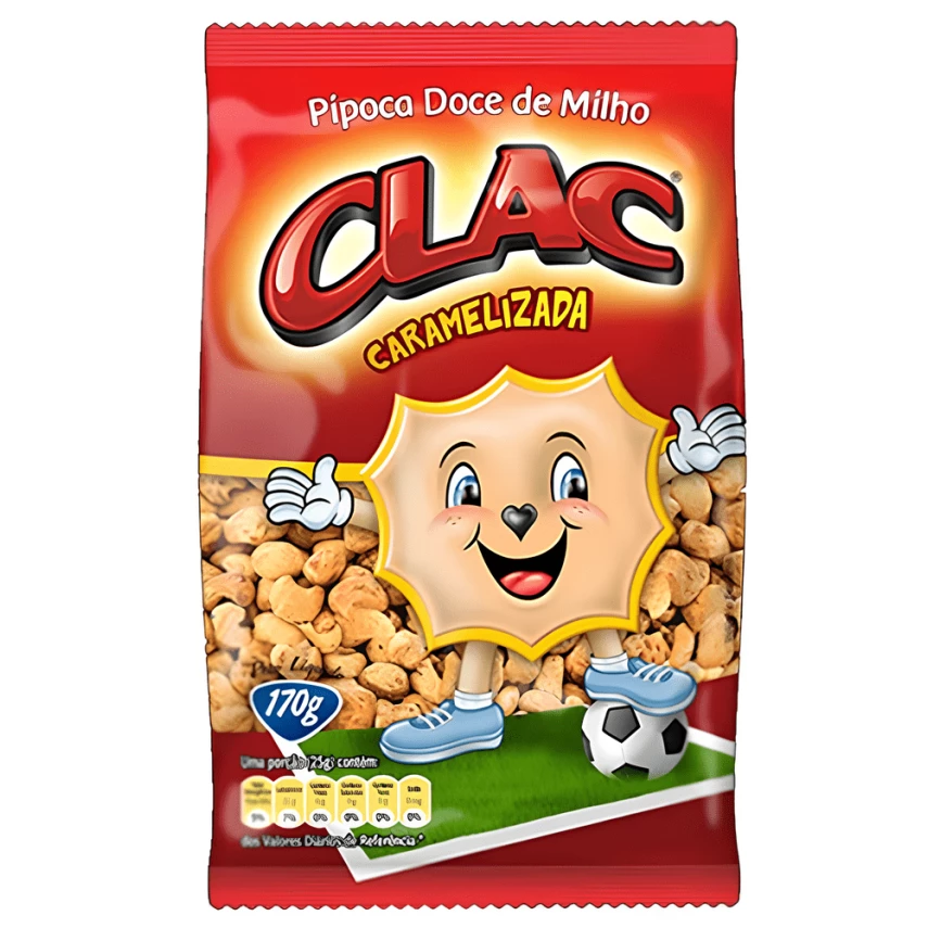Pipoca doce CLAC 170g