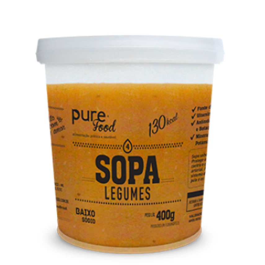 Sopa Legumes PURE FOOD 400g
