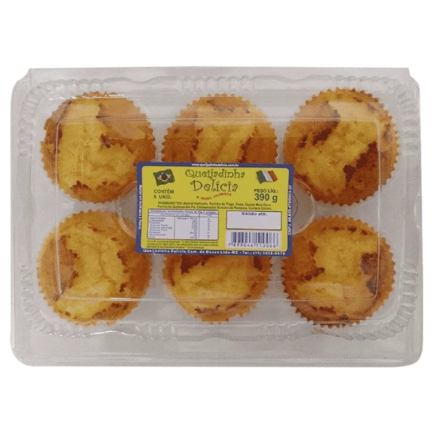 QUEIJADINHA DELICIA 6 UN 390G