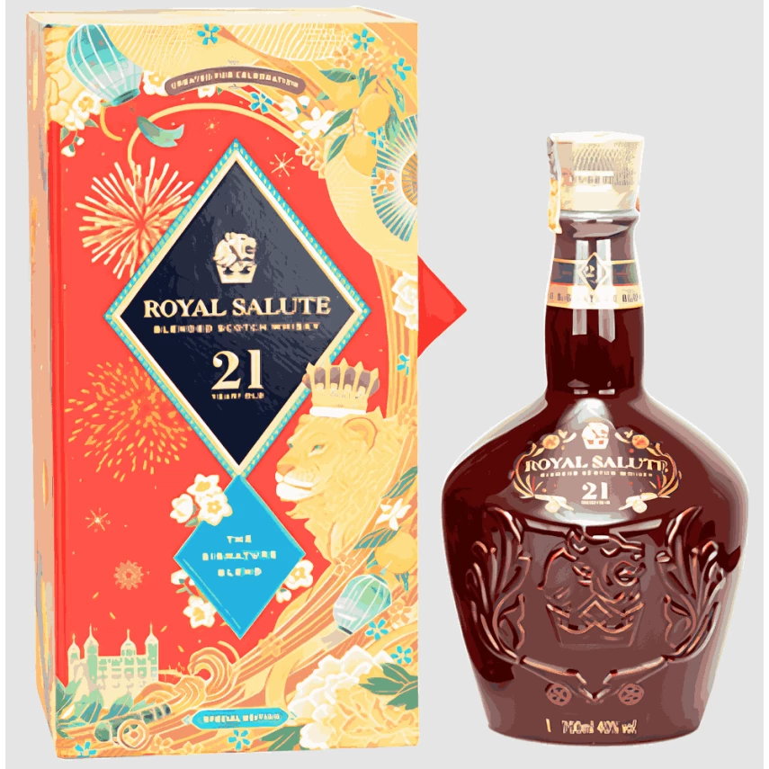 Whisky 21 Anos Chinese New Year ROYAL SALUTE 700ml 
