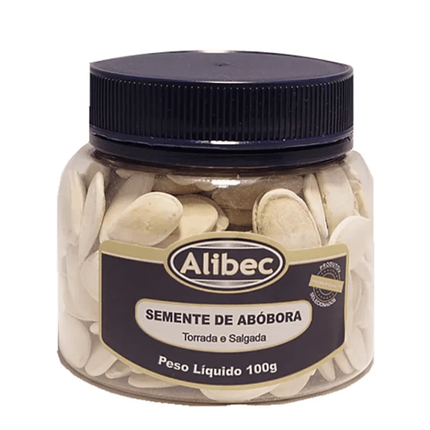 Semente de Abóbora Torrada e Salgada ALIBEC 100g