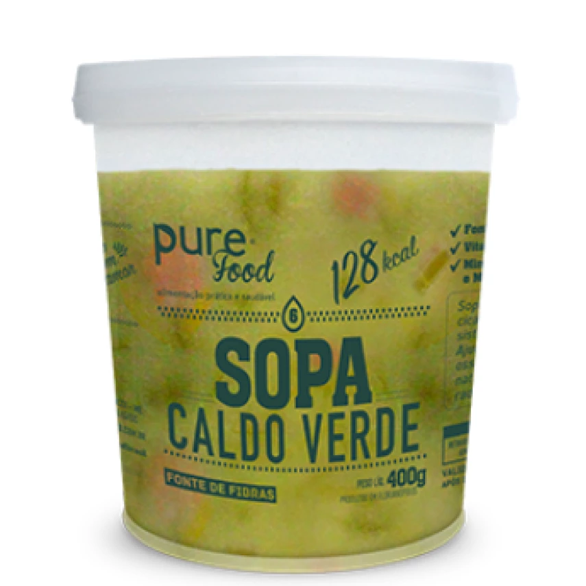 SOPA CALDO VERDE PURE FOOD 400G