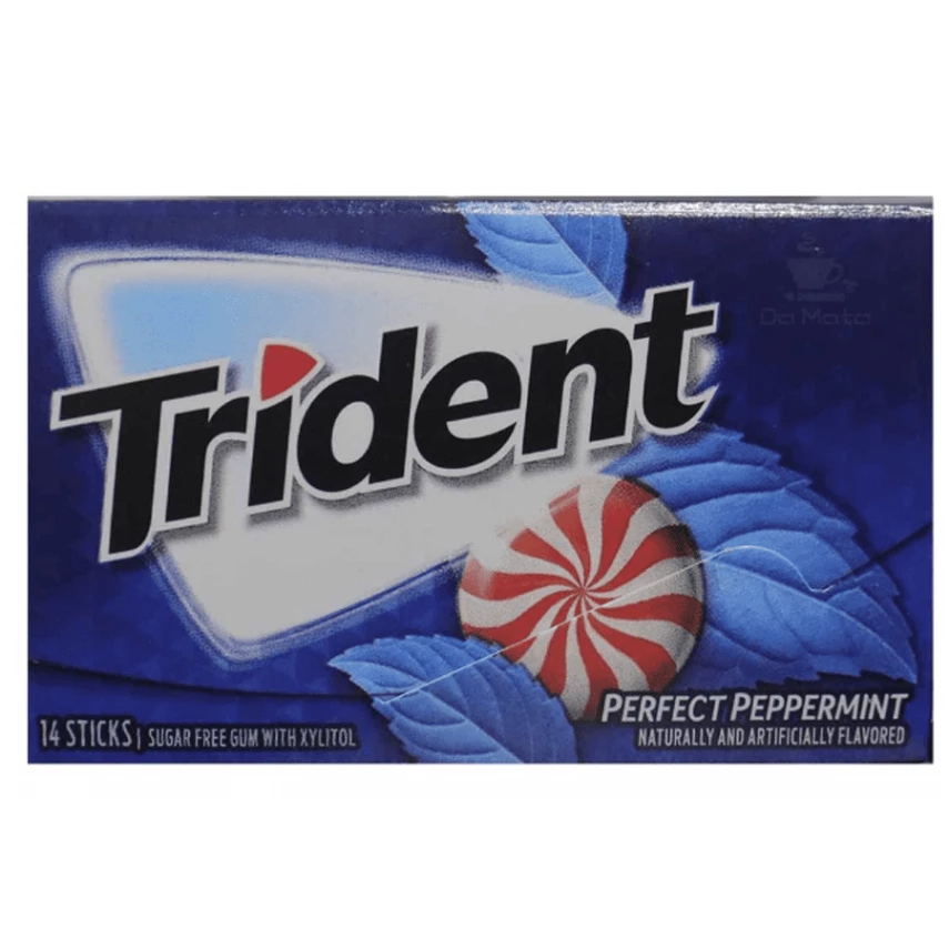 Chiclete Perfect Peppermint TRIDENT 14 unidades 