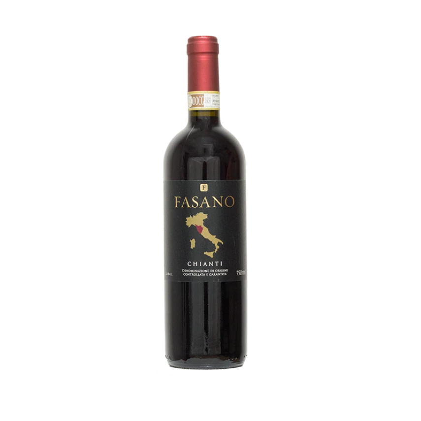 Vinho Italiano Tinto Chianti FASANO 750ml