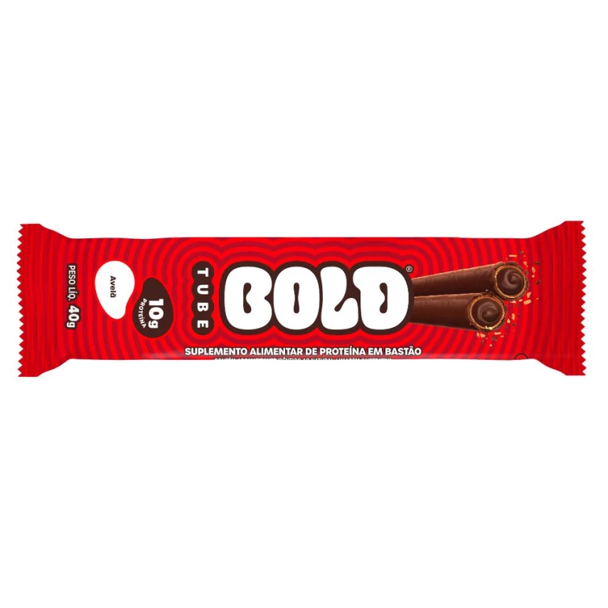 Barra de Proteína Tube de Avelã BOLD 40g